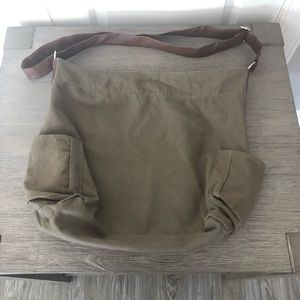 Hobo Shoulder Tote - Military/Olive/Dark Green